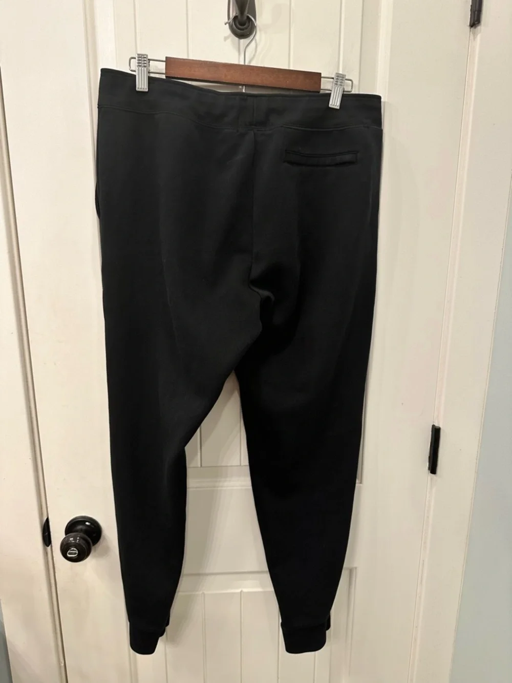 Polo Ralph Lauren Black Joggers Sweatpants Embroidered Pony Men's Size Large L